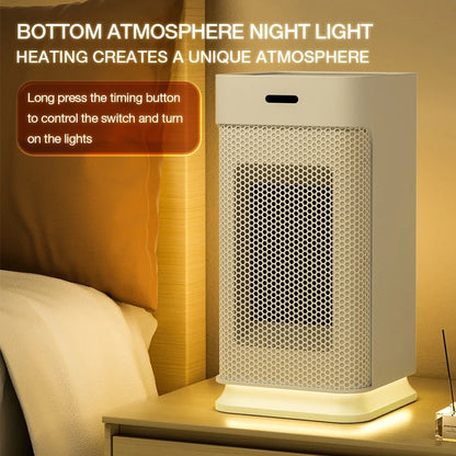 Portable PTC Ceramic Space Heater 1200W – Fast Heating Electric Fan with Remote & Timer