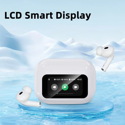 Wireless Bluetooth ANC Earbuds with Mic – Noise Cancelling Headset